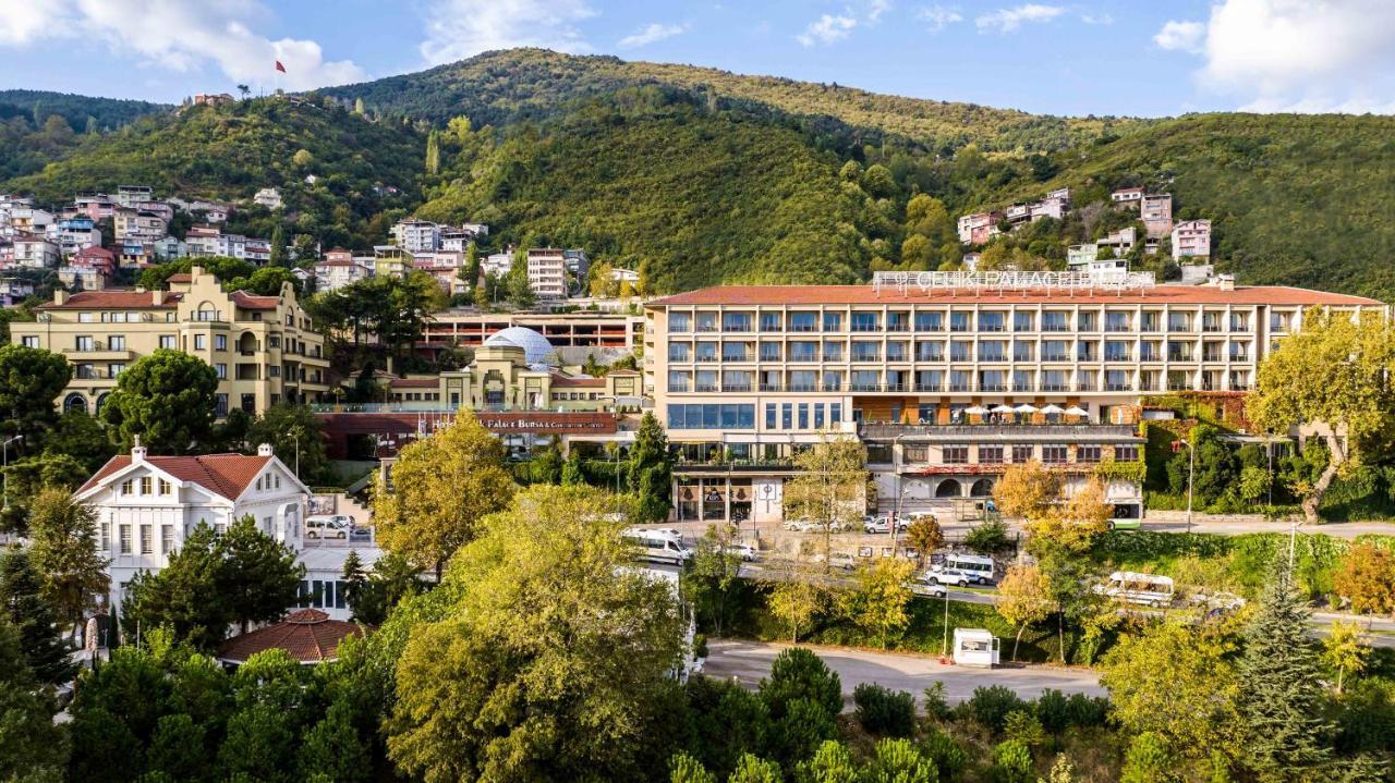 Hotel Celik Palas Convention Center & Thermal Spa Bursa Exterior foto The hotel in 2014