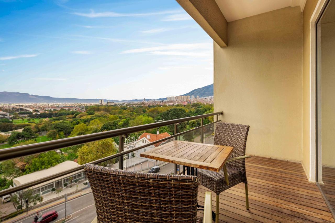 Hotel Celik Palas Convention Center & Thermal Spa Bursa Exterior foto A balcony