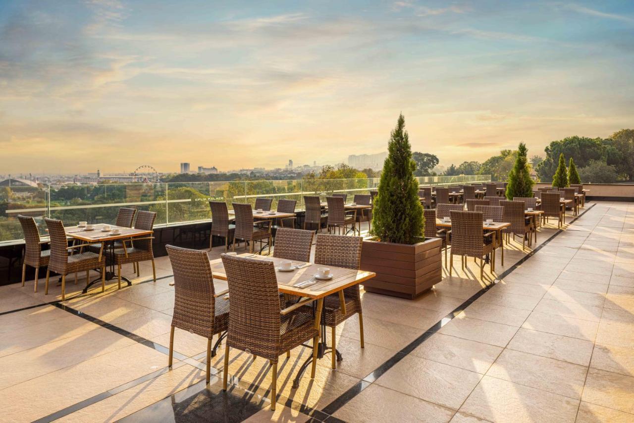 Hotel Celik Palas Convention Center & Thermal Spa Bursa Exterior foto The Terrace