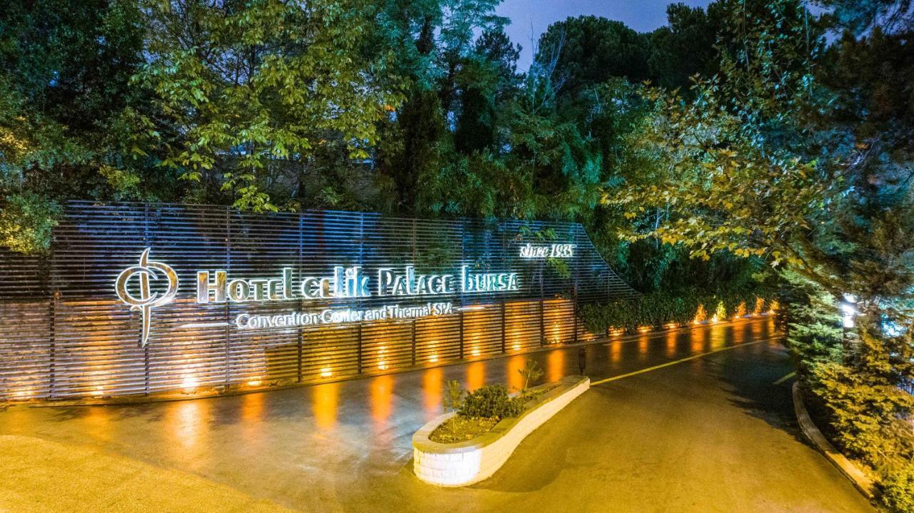 Hotel Celik Palas Convention Center & Thermal Spa Bursa Exterior foto Entrance of the center