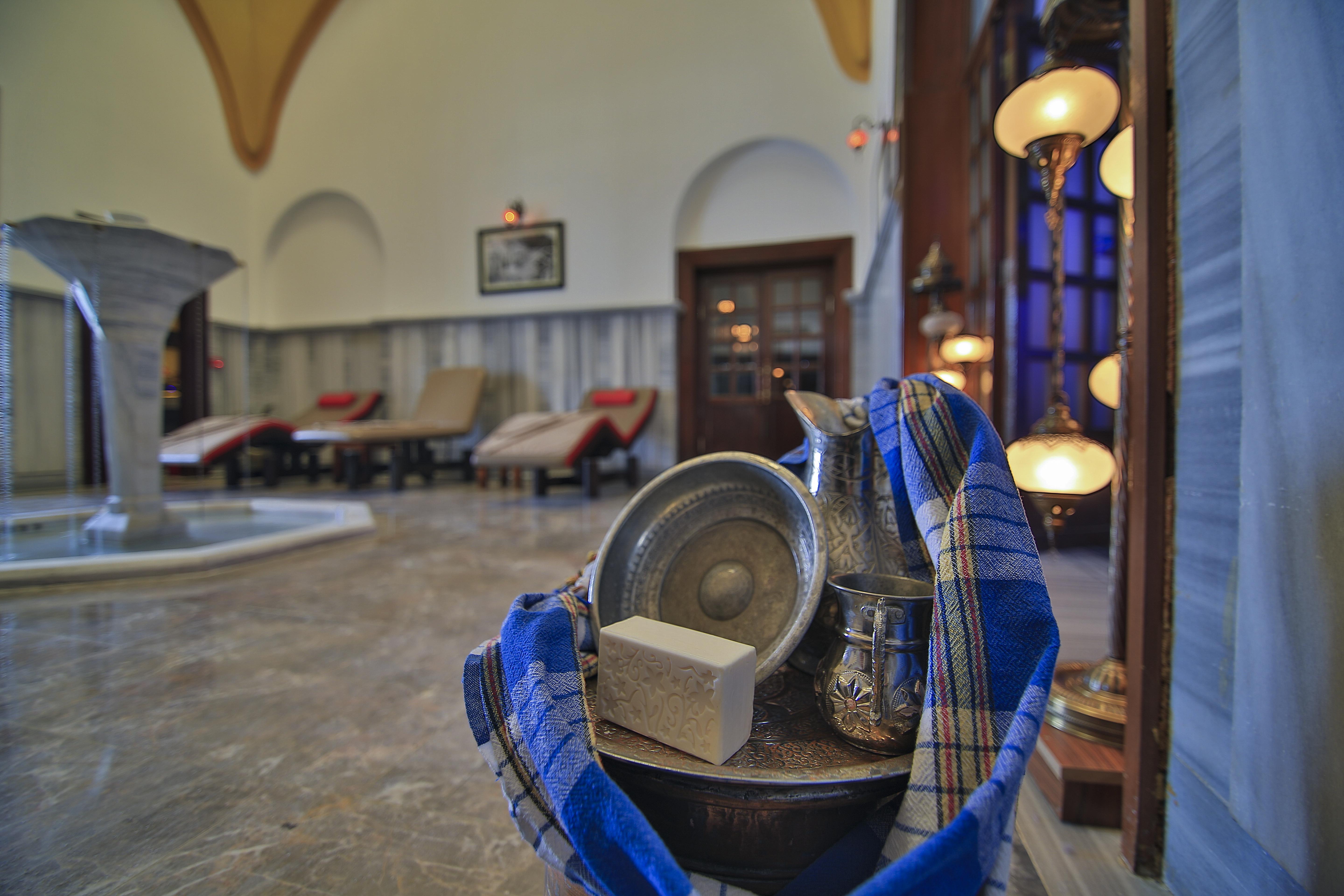 Hotel Celik Palas Convention Center & Thermal Spa Bursa Exterior foto Turkish bath